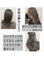 ワールドオーダー 天王寺店(WORLD ORDER)&nbsp;白髪ぼかしハイライト 1061