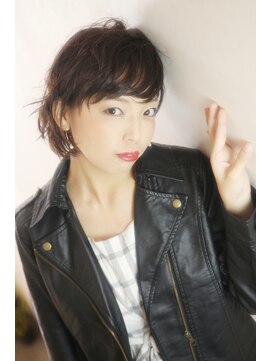 フォーチューン Hair&Spa Fortune アレンジ　ウエットスタイル/アッシュブラック