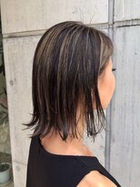 へアメイクワンプラス 四日市(HAIR MAKE ONEplus)&nbsp;[ハイライト]ブルーホワイト