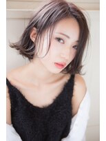 ヘアーアンドスパ クララ(hair&spa klala) 揺れ感、長めのバングでクールな大人ボブ