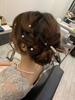 シム テンジン(hair & beaty SIM tenjin)&nbsp;お呼ばれヘアセット♪