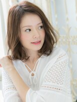 モッズ ヘア 福岡姪浜店(mod's hair)&nbsp;*mod's姪浜*…アシンメトリーくせ毛風グラマラスセミディc