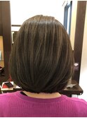 簡単にまとまるボブスタイル