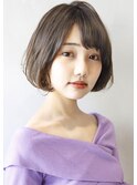 ☆ ショートボブ 斜めバング ☆