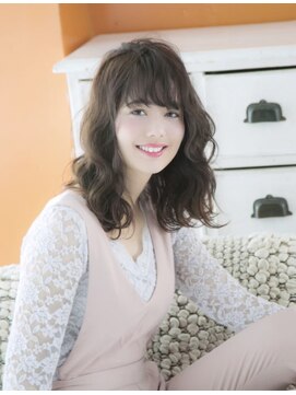 ロンドフルール 大宮東口(Lond fleur) 【Lond fleur 山本翔一郎】フォギーアッシュの波ウェーブ