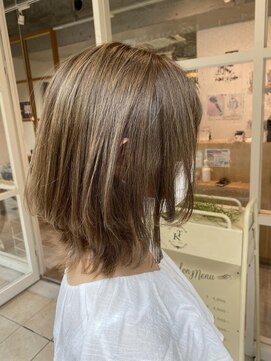 ヘアーモード ケーティー 京橋店(Hair Mode KT) 抜け感ベージュウルフ
