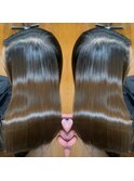 髪質改善ストレート
