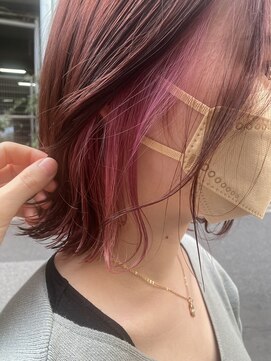 フラット 千葉(Flat.) ピンク×ピンク