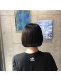 【お手入れ簡単】ツヤツヤミニボブ