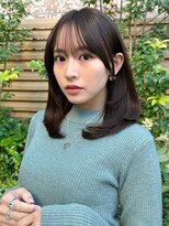 ミラリー トウキョウ(Mirareee Tokyo)&nbsp;20代30代40代◎栗色波巻きミルクチョコレート艶感エギョモリ