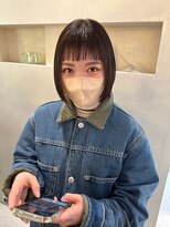 リィベ(Liibe)&nbsp;guest snap# ボブ#オン眉#まろみベージュ