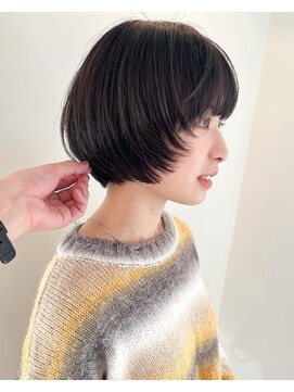 メモリーズ 銀座(Memories) ボブショートと顔まわりレイヤー