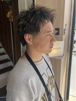 アヴァンス 天王寺店(AVANCE.)の写真/《メンズサロン》高技術×磨かれたセンスでカッコイイメンズヘアを発信!［ツイストパーマ/波巻きパーマ］