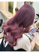 アリープパロット(ALEAP parrot)&nbsp;艶髪ロングレイヤー/ピンクパープル