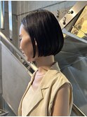 2023 real hair 13【ぱつっとボブ】