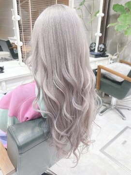 デイズ(days) 髪質改善カラー　ホワイトグレージュカラー/ミルクティーカラー