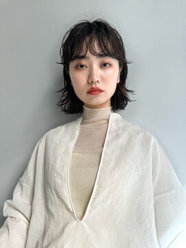 フィルムス 表参道(FILMS) ココアベージュ/黒髪/クラゲヘアー/オリーブグレー/ボブ/表参道