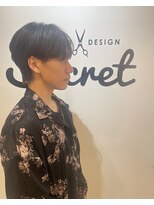 シークレット(Secret)&nbsp;【社会人、校則対応◎】2wayシースルーマッシュウルフ