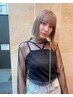 【ご新規様人気No,2】カット＋カラー＋プレケアTM￥15950→￥10980