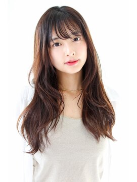 ヘアサロン ガリカ 表参道(hair salon Gallica) [河原塚七海]ブリーチなしダブルカラーでつくるオリーブベージュ