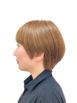 黄ぐまくん美容室 ショート レイヤー