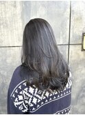 レイヤーカット × ダークグレージュ