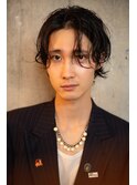 【ステップボーンカット】メンズミディアムボブ