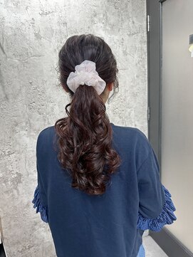 ヨペ(yeope) 【コテ巻き風カール】形状記憶コテ巻き風デジタルパーマ