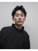 メンズショートパーマ