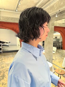 ハマモト ボブパーマ