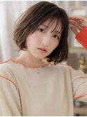 ゆるふわデジタルパーマくせ毛風エアリーボブa上尾20代30代40代