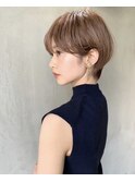 小顔/ショート/美髪/イメチェン/ワイドバング