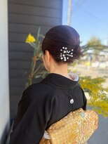 チェシャ(chesha)&nbsp;留袖ヘアスタイル