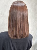 ルノン フィージュ(LUNON fieju)&nbsp;イメチェンヘアスタイルホワイトブロンド外ハネボブ美髪のススメ