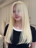 ベレーザ 渋谷(BELEZA)&nbsp;14637ホワイトアッシュ抜きっぱなしブリーチホワイトブロンド