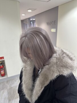 ヴァイス 新宿店(VAICE) Silver ブリーチ2回~
