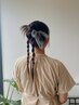 【松下指名】結婚式参列ヘアセット　￥4400