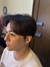 【メンズ小顔に合わせカット】￥6600→￥5500