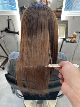 フリーラ 横浜(freera) 髪質改善サラサラプレミアム大人ガーリー韓国ロングAライン横浜