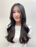 【上山指名☆】韓国風似合わせカット＋ケアカラー＋トリートメント
