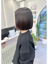 ロンドリゼル 札幌(Lond RiseL) オリーブグレー/前髪/ボブ/マロンベージュ/レイヤーカット/小顔