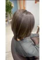 アース オーセンティック 岡山青江店(EARTH Authentic) 白髪ぼかしハイライト☆彡