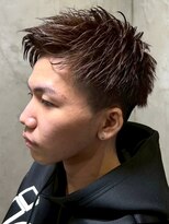 ディスイズバーバーサード(THIS IS BARBER 3rd) アッシュベージュ 束感ショート 刈り上げ ツーブロック