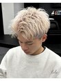 アンドメゾンオム(&Maison. homme)&nbsp;ショートスタイルとハイトーンの相性抜群◎