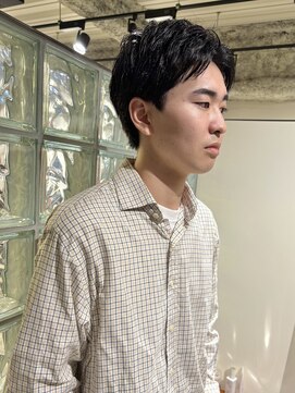ノル 栄矢場町(nol) 刈り上げないセンターパート