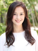 ヘアカラー専門店 フフ 綱島駅前店(fufu)&nbsp;【fufu】艶ピンクベージュ×シフォンカール