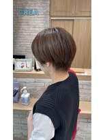 クレア 上大岡(CREA) 白髪ぼかしハイライト縮毛矯正ダブルカラー髪質改善30代40代50代