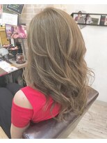 ルーナヘアー(LUNA hair)&nbsp;『京都ルーナ』ハイトーンハイライトミルクティー【草木真一郎】