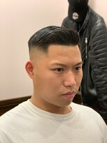 ヒロギンザバーバーショップ 丸の内店(HIRO GINZA BARBER SHOP)&nbsp;フェードカット×ハードパート