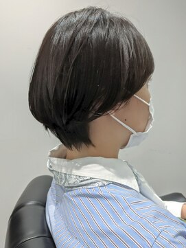 ジエクト 本店(The Ect) マッシュショート×くすみカラー×イメチェンヘアスタイル